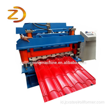 Hard Atap Lembar Lembaran Besi Roll Forming Machine